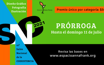 Se extiende por dos semanas la convocatoria del 12° Salón Nacional de la Coexistencia